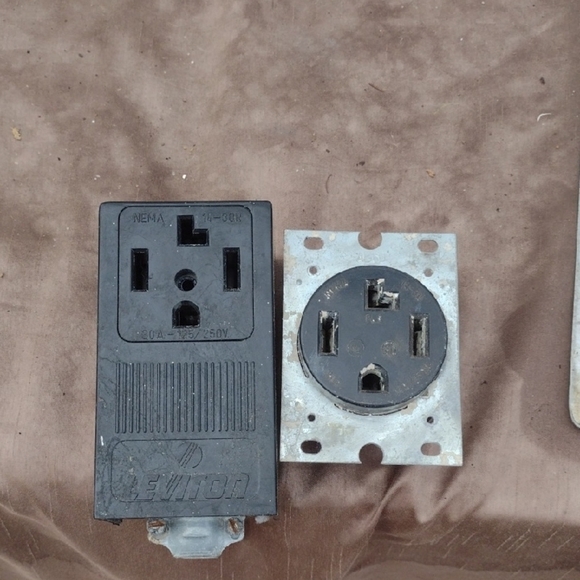 Black Electrical Outlets 30A - Picture 1 of 1